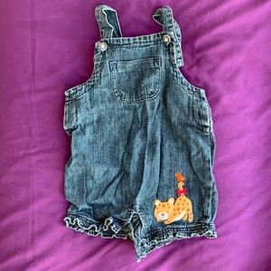 Gymboree 6-12 months overall shorts